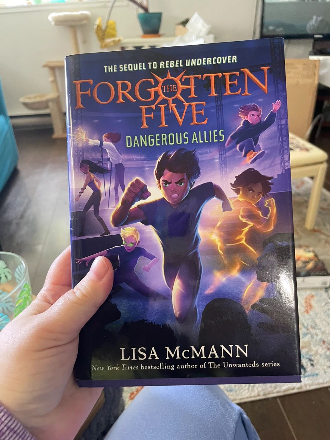 The Forgotten Five: Rebel Undercover by Lisa McMann - Book - photo 3