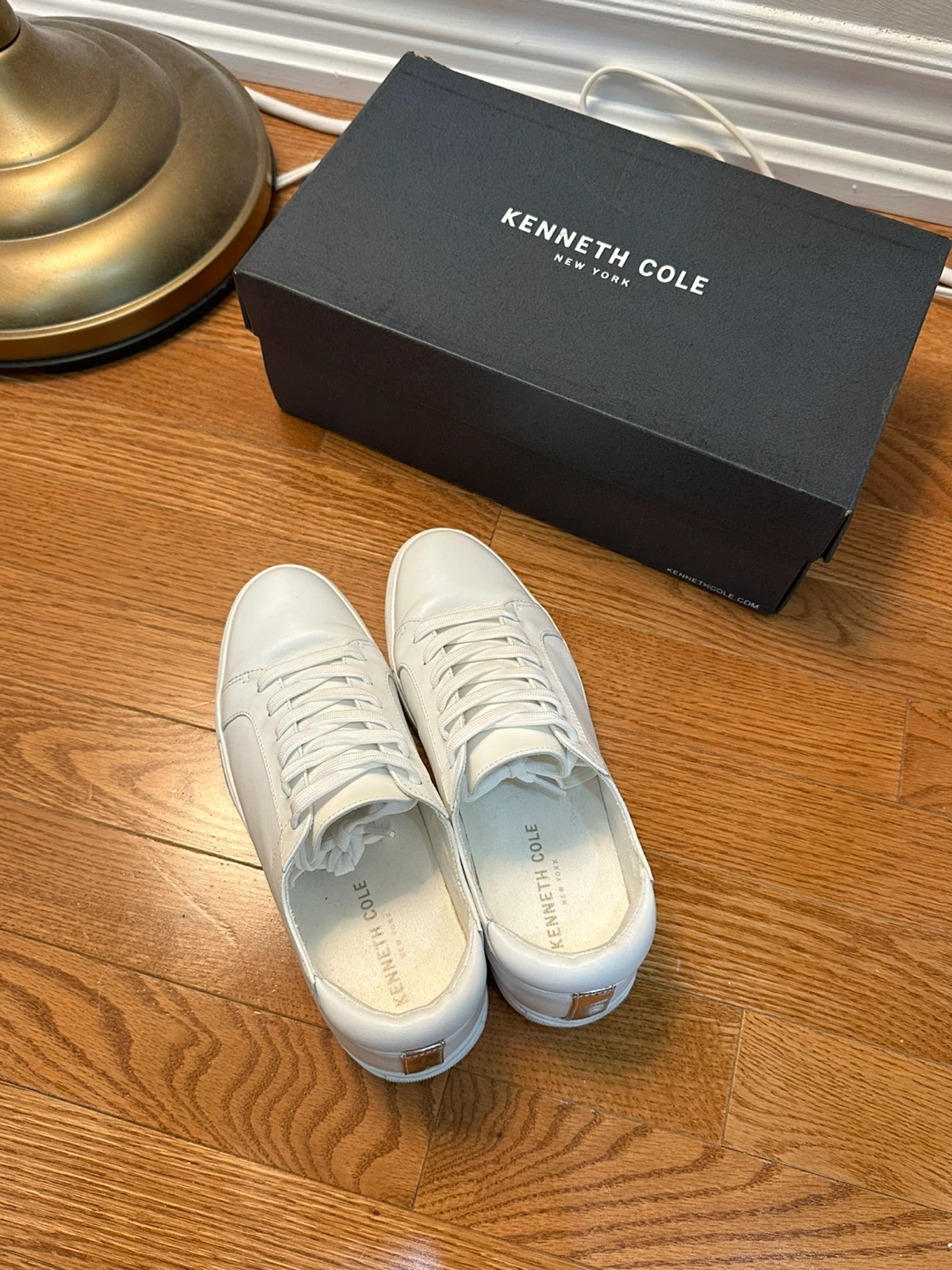 Kenneth Cole New York Kam sneakers - minimalist white sneaker - photo 5