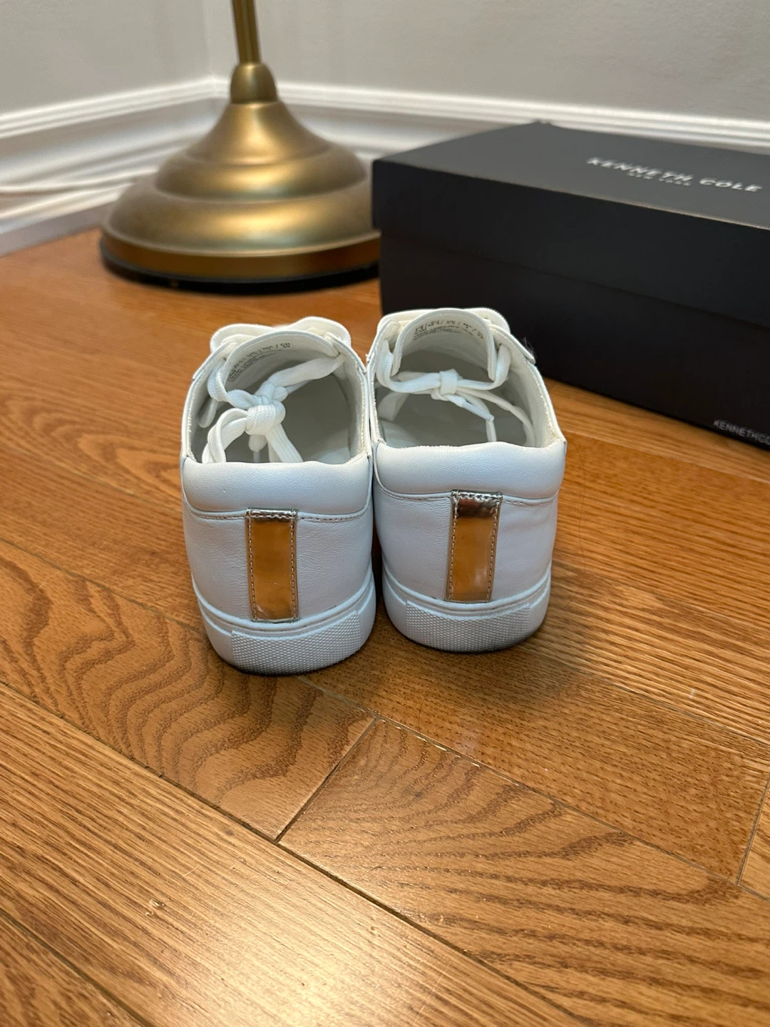 Kenneth Cole New York Kam sneakers - minimalist white sneaker - photo 4