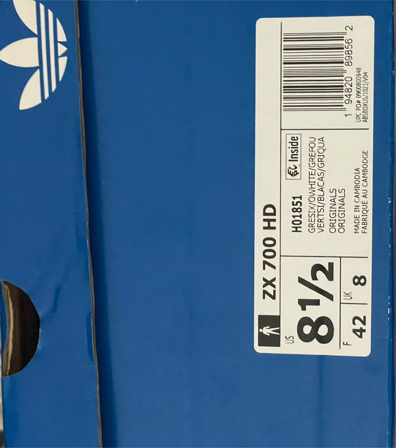 Adidas ZX 700 HD Men's Running Shoes Size 8.5 - photo 2