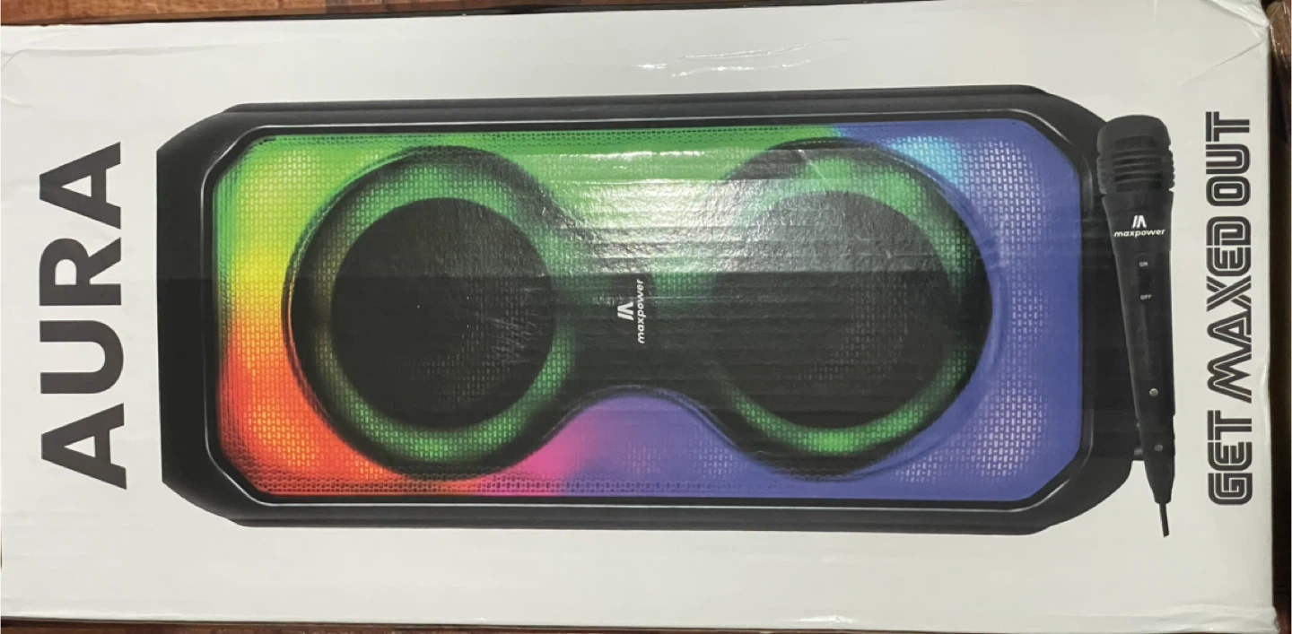 Maxpower Aura Bluetooth Speaker with Microphone
