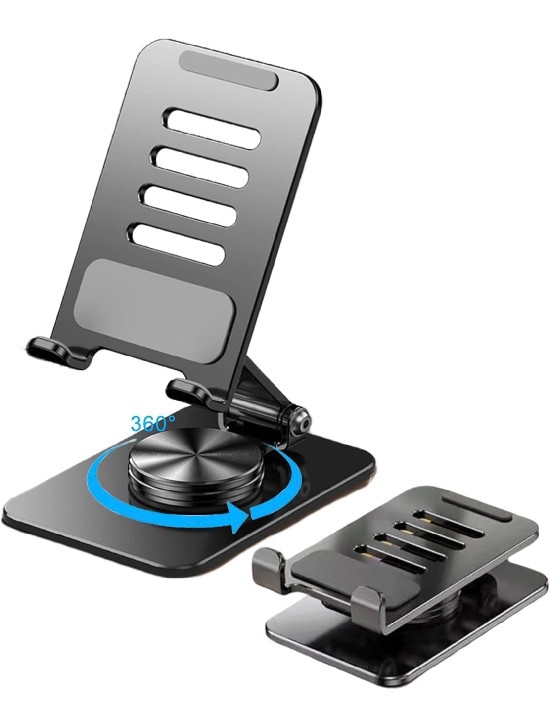 Adjustable Metal Folding Phone and Tablet Stand