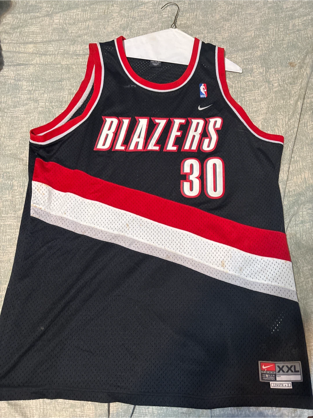 Portland Trail Blazers Rasheed Wallace #30 Basketball Jersey XXL