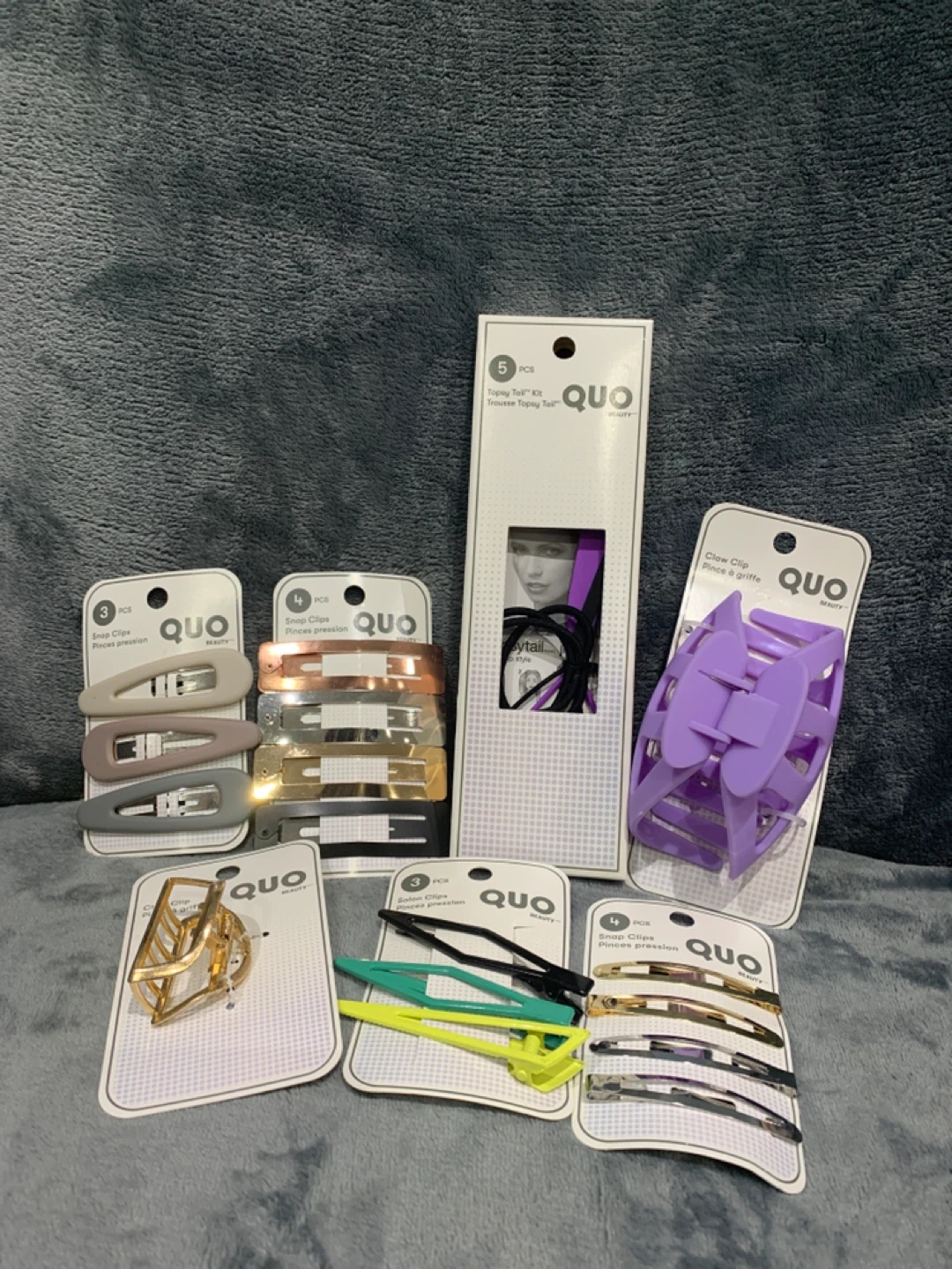 QUO Beauty Hair Accessories Lot