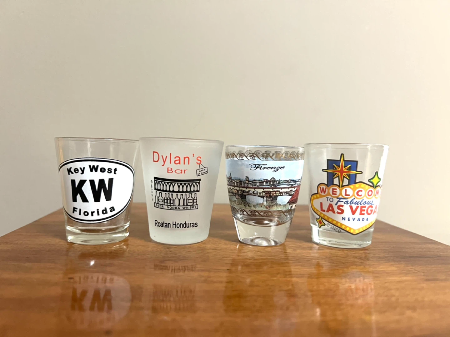 Set of 4 Shot Glasses