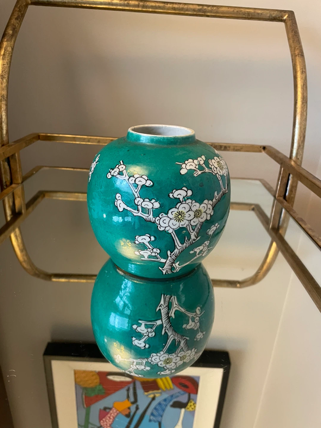 Vintage Chinese Ginger Jar
