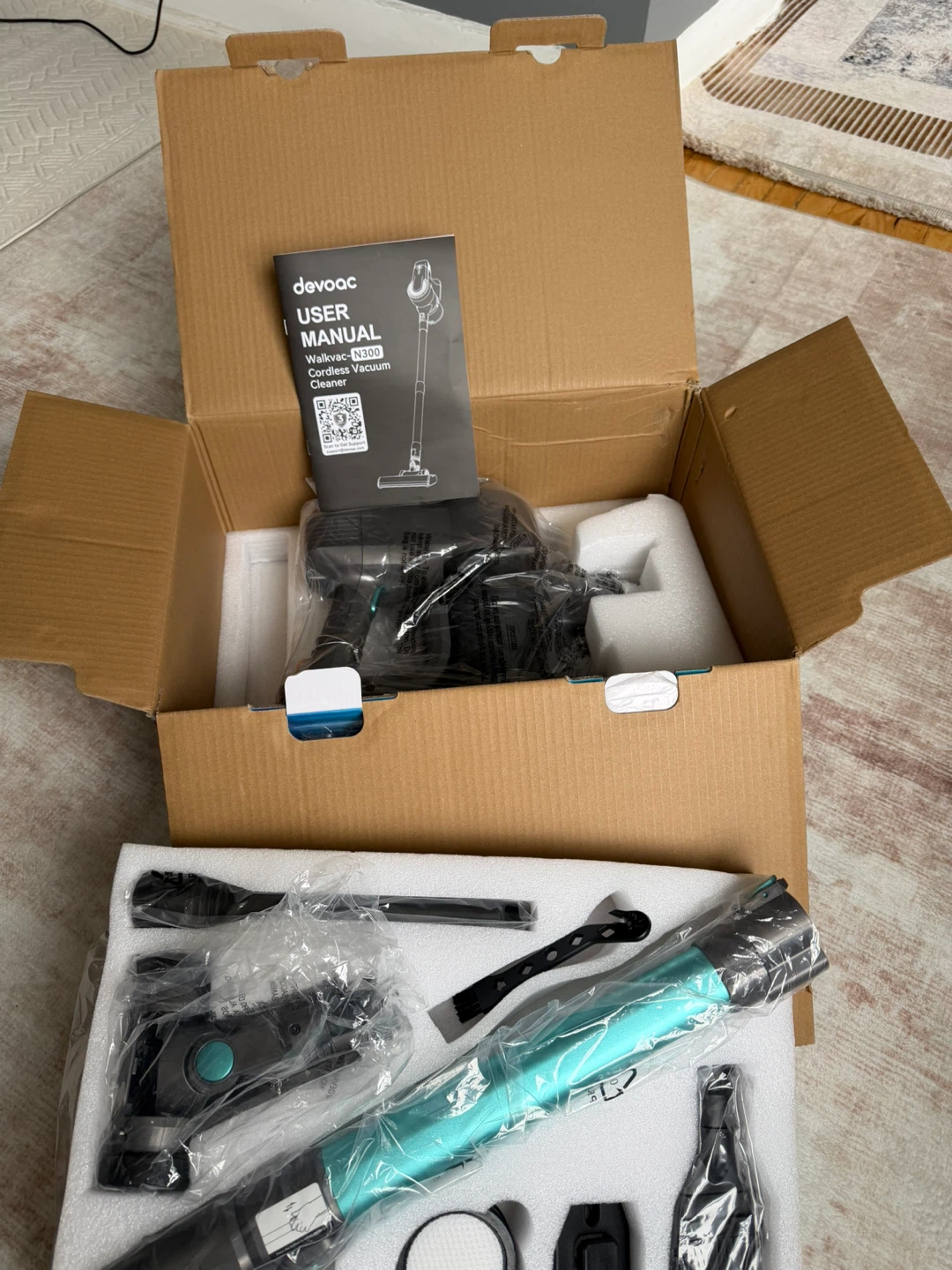 Devoac Cordless Vacuum Cleaner N300 Walkvac Series - photo 2