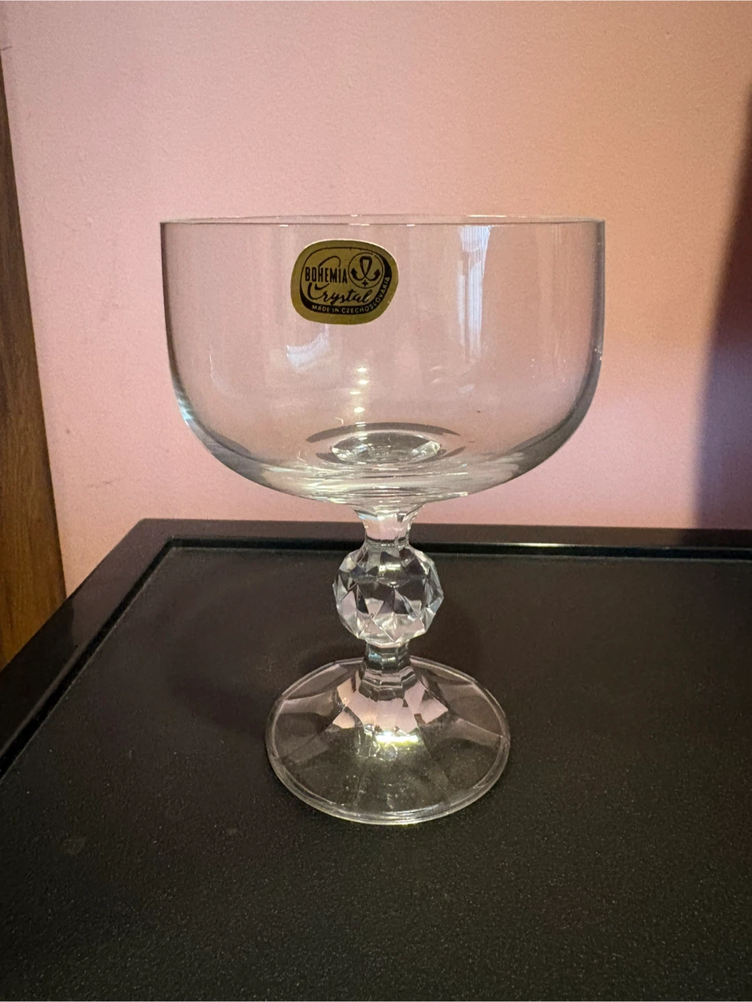 Bohemia Crystal Claudia Cocktail  or dessert Glasses -6