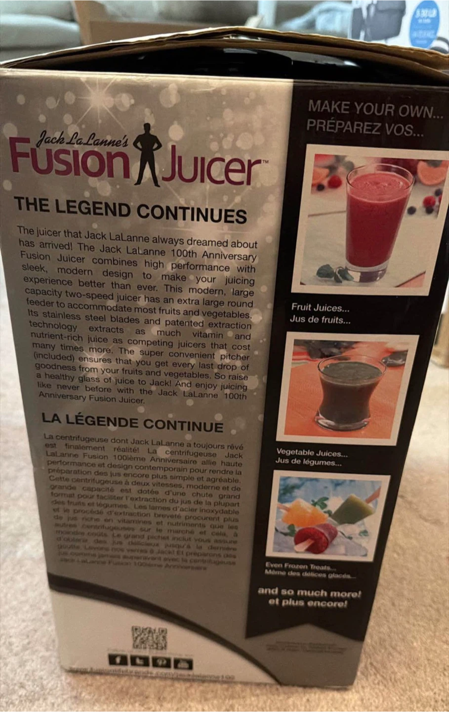 Jack LaLanne's Fusion Juicer 100th Anniversary Edition - photo 2