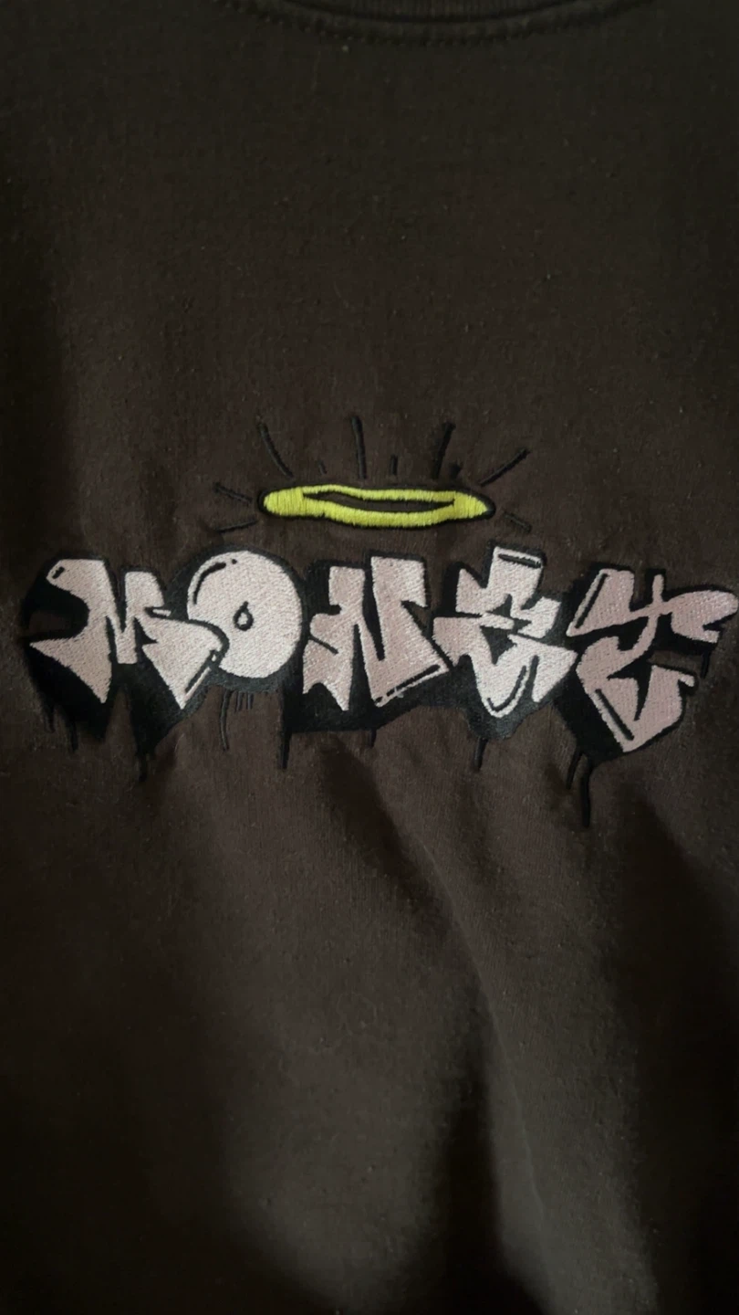 Brown Graphic Sweatshirt - photo 2