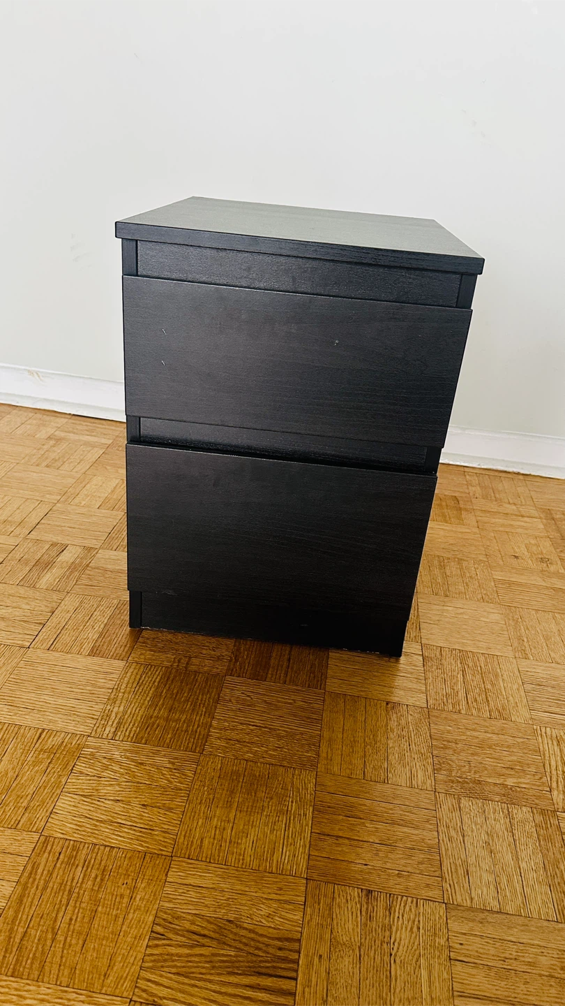 IKEA 2-Drawer Nightstand/Filing Cabinet - photo 2