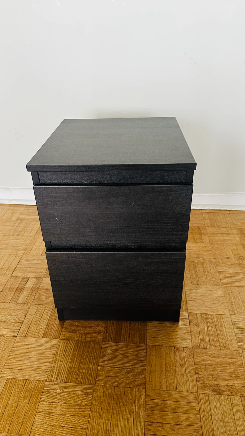 IKEA 2-Drawer Nightstand/Filing Cabinet - photo 3