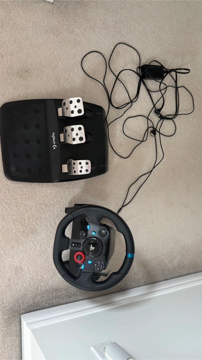 Logitech G29 Racing Wheel and Pedals - photo 4