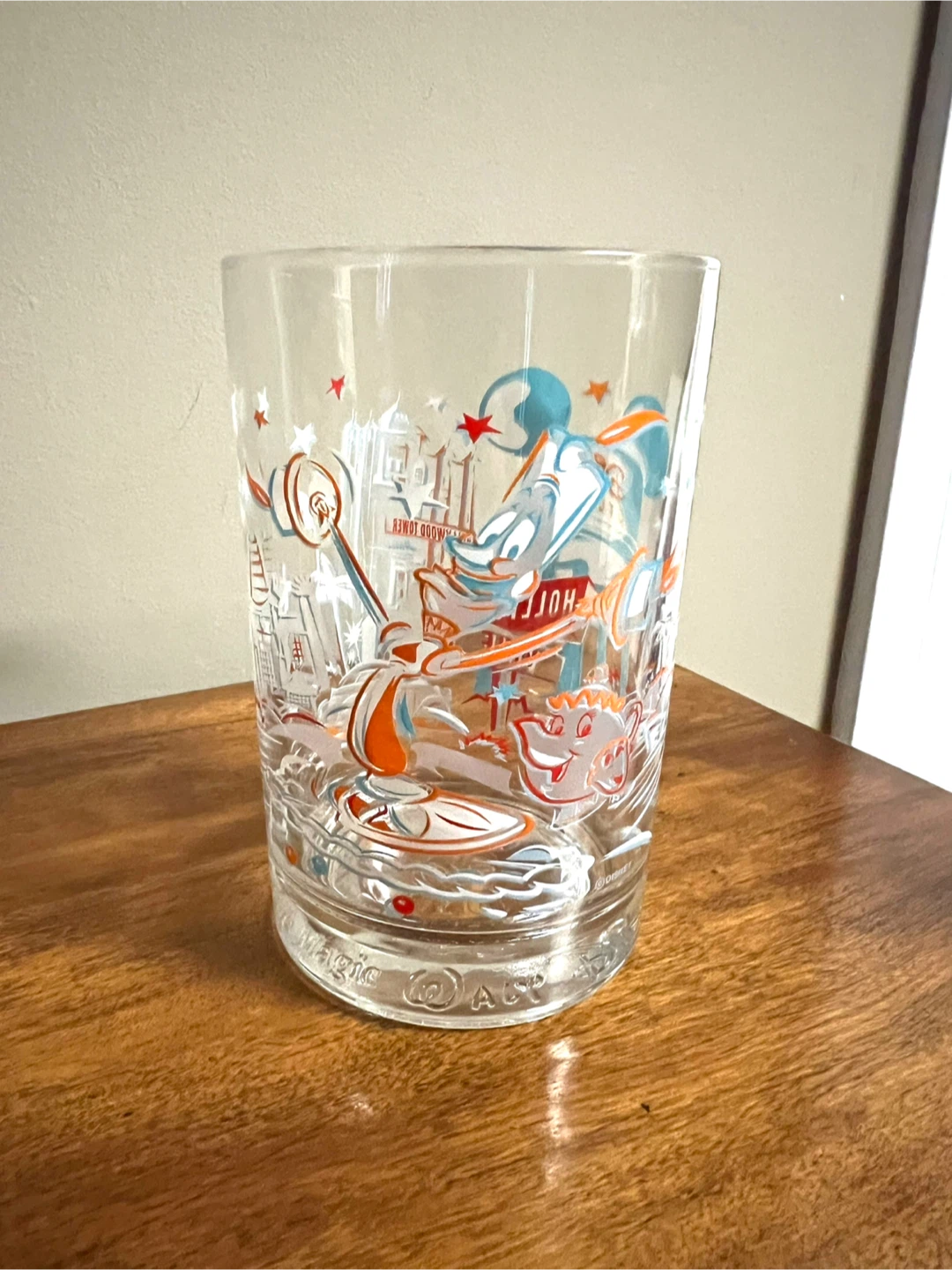 Vintage Disney Studios Glass