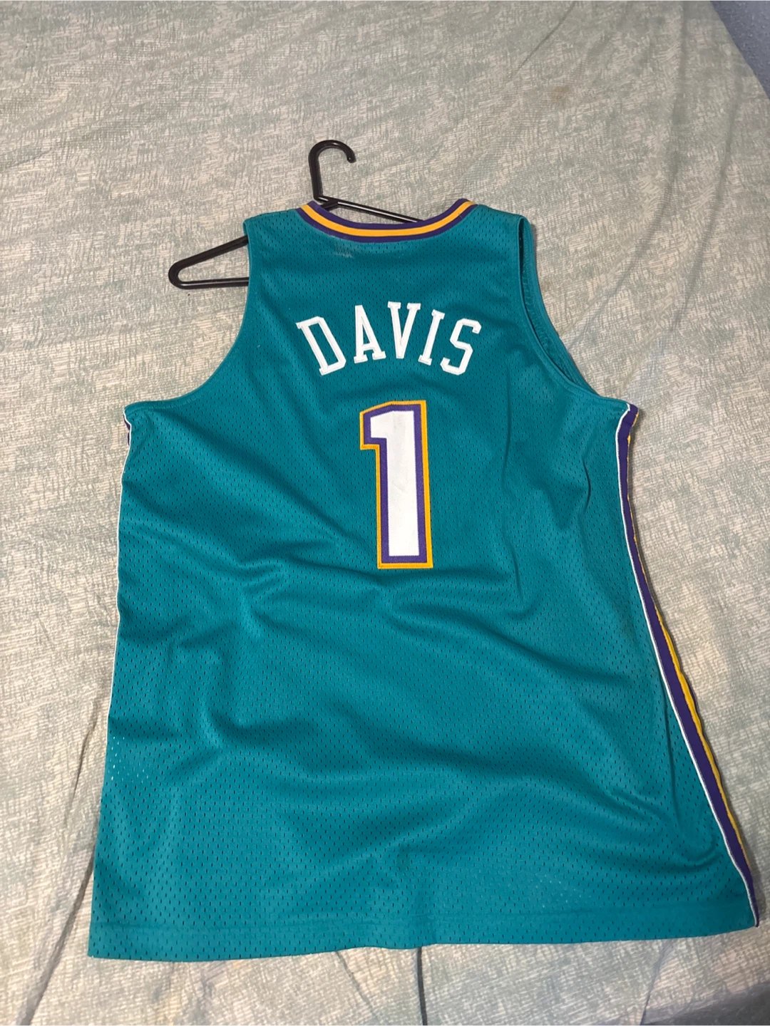 New Orleans Hornets Davis #1 Basketball Jersey XL