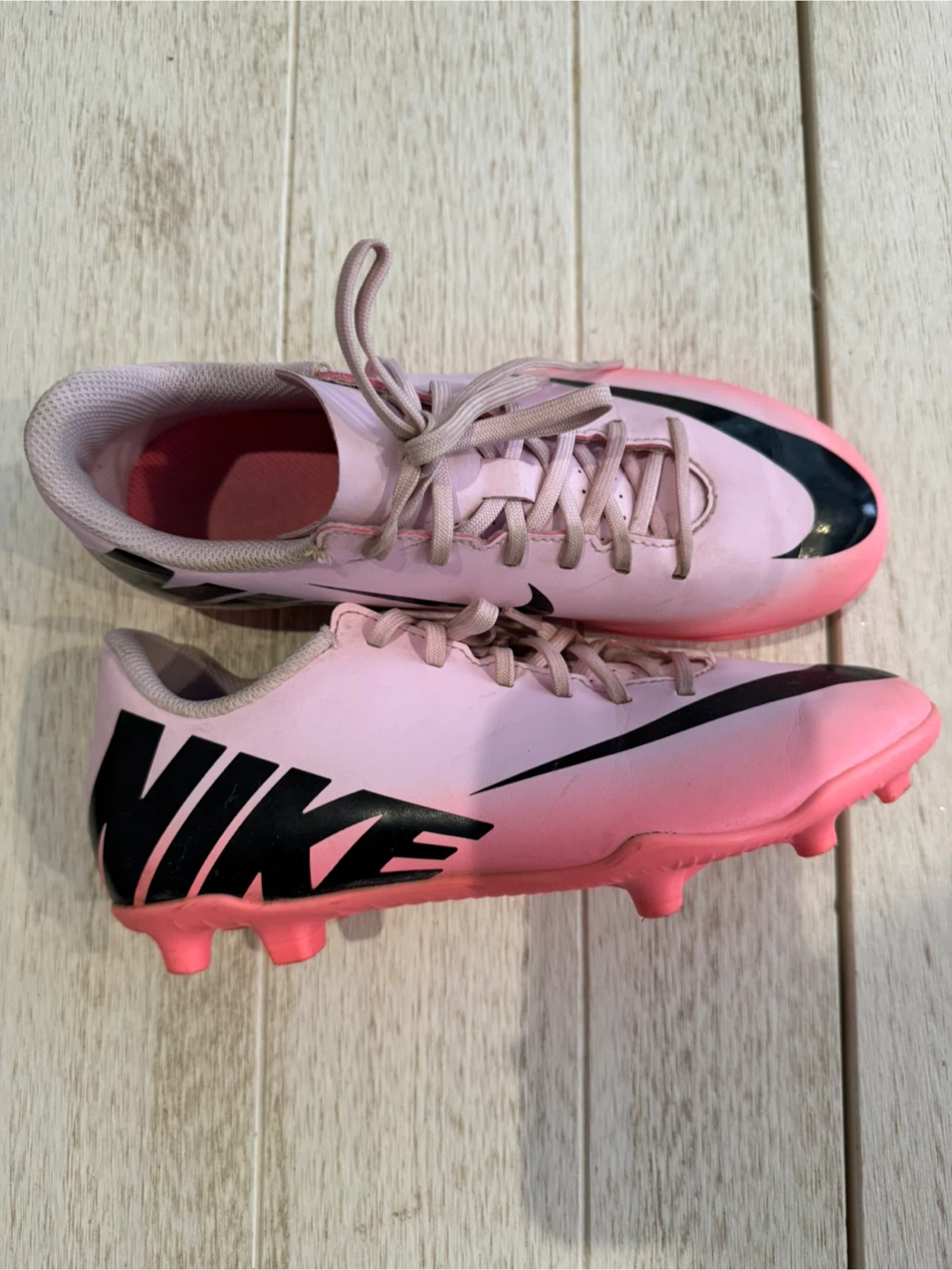 Nike Pink Soccer Cleats - photo 2