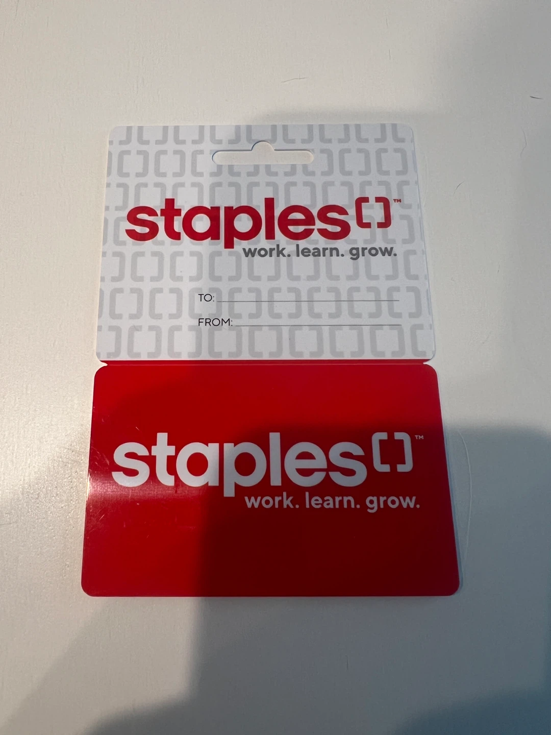 Staples gift card