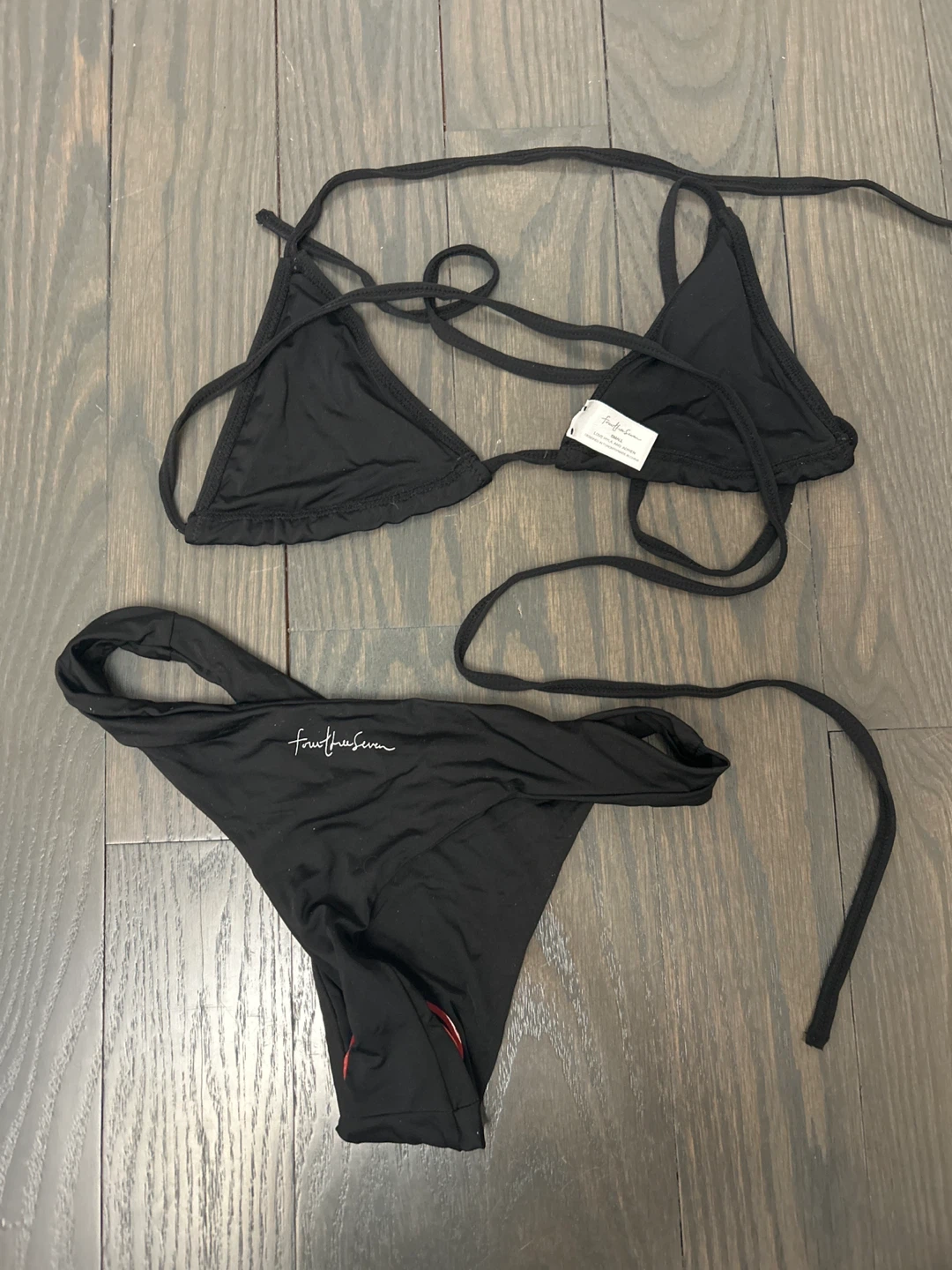 Four Three Seven Black Bikini Set - Small - photo 2