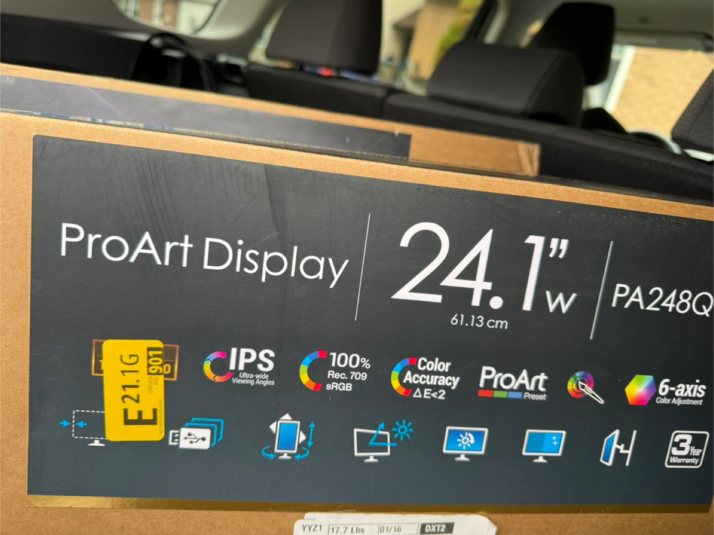 ASUS ProArt PA248QV 24.1" Monitor