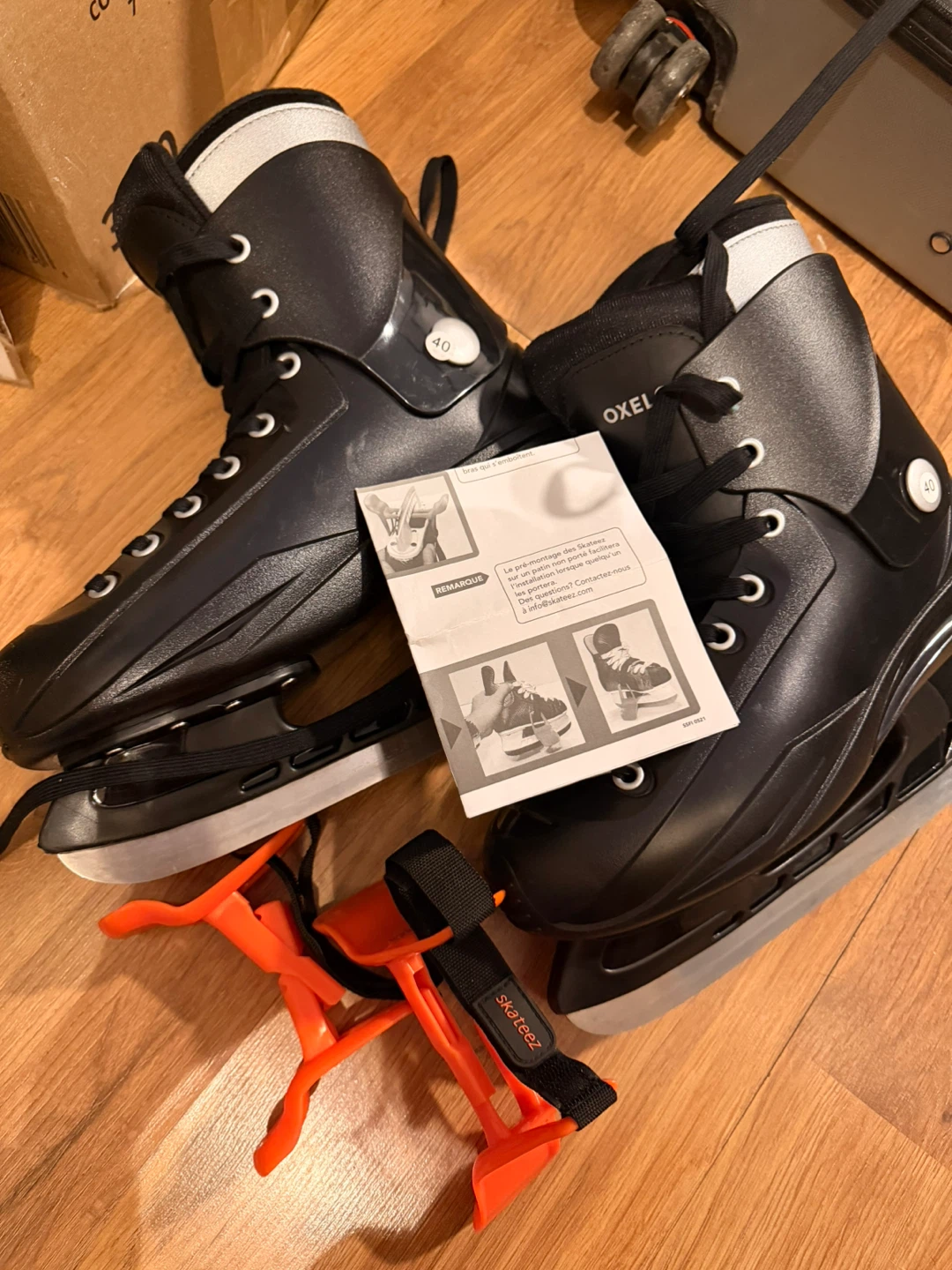 OXEL Ice Skates Size 40 - photo 2