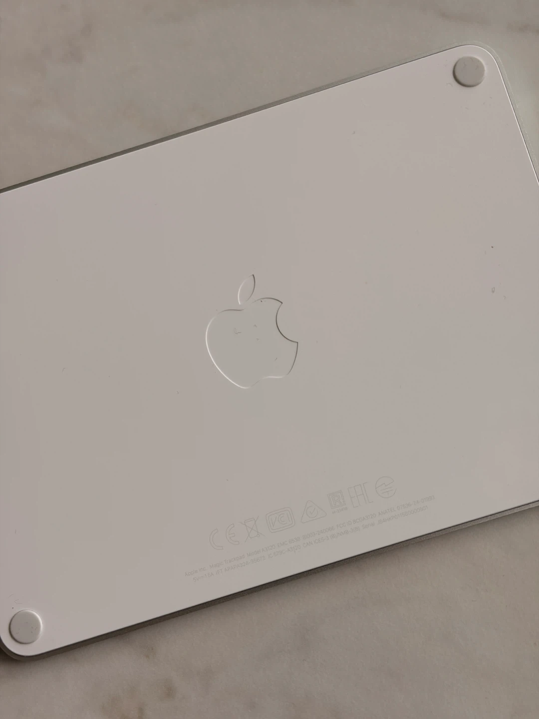 White USB C Apple Magic Track Pad - photo 2