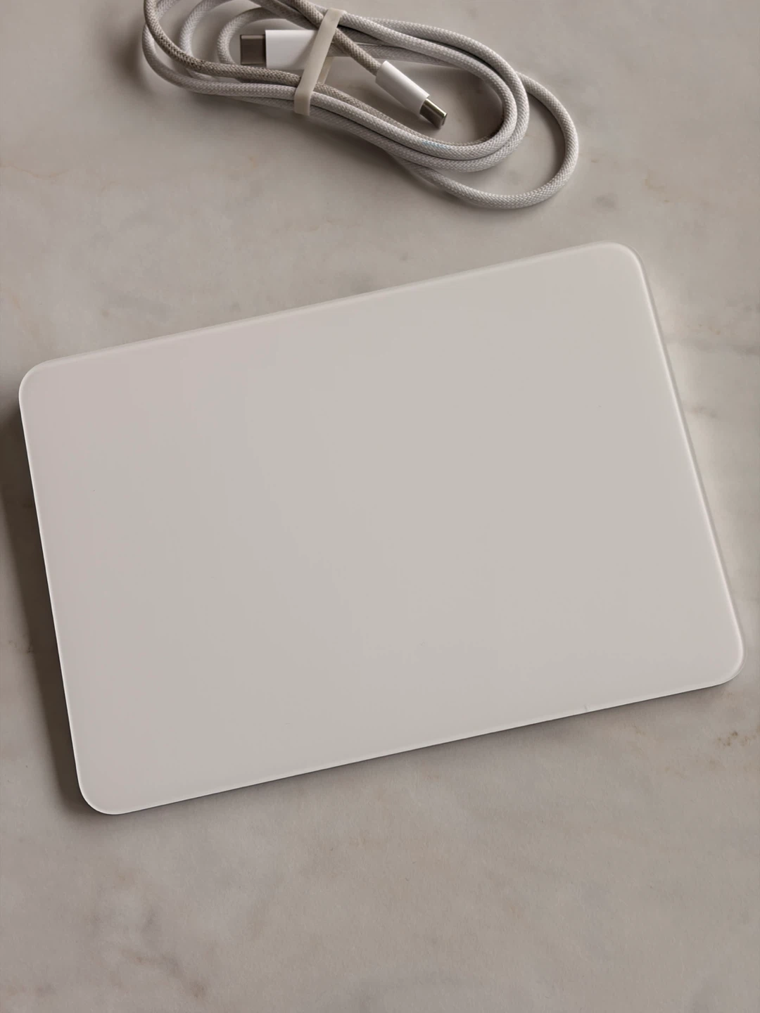 White USB C Apple Magic Track Pad