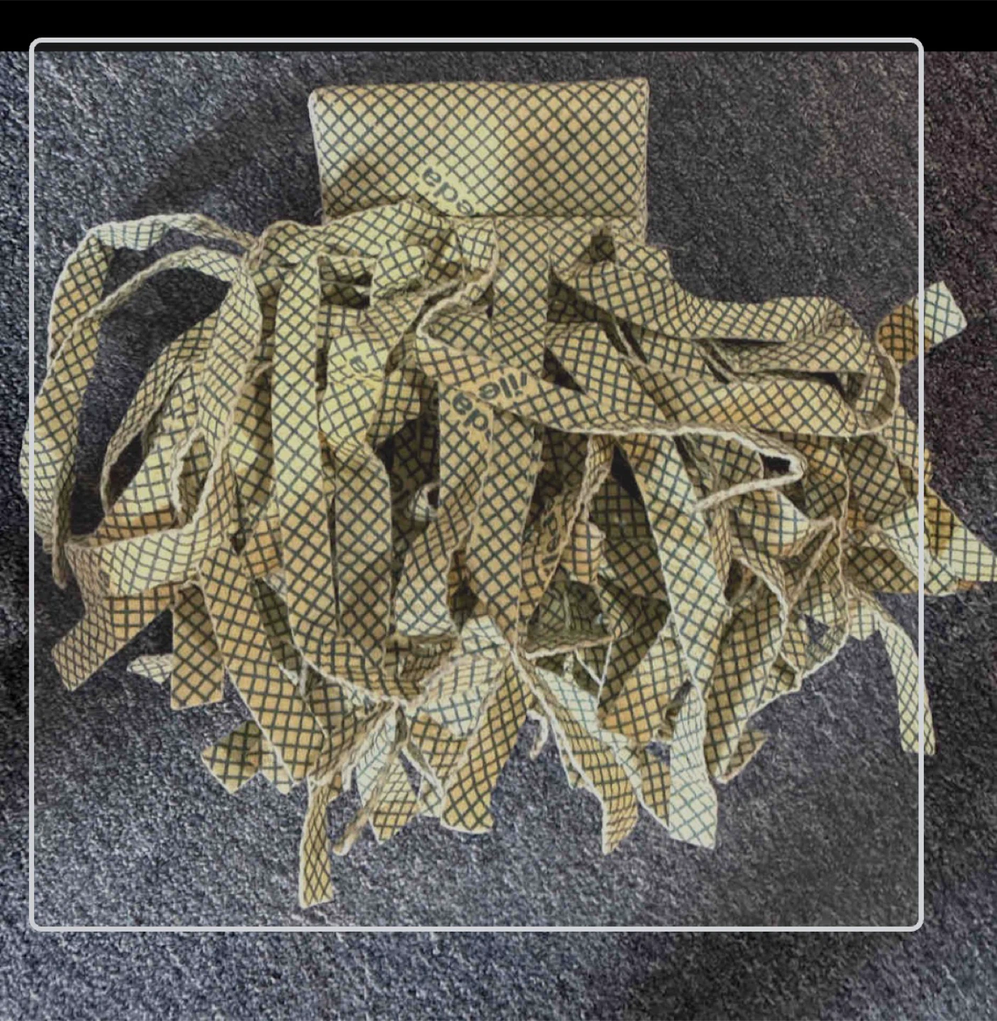 Vileda mop head slide through. Used once but washed. Very clean.