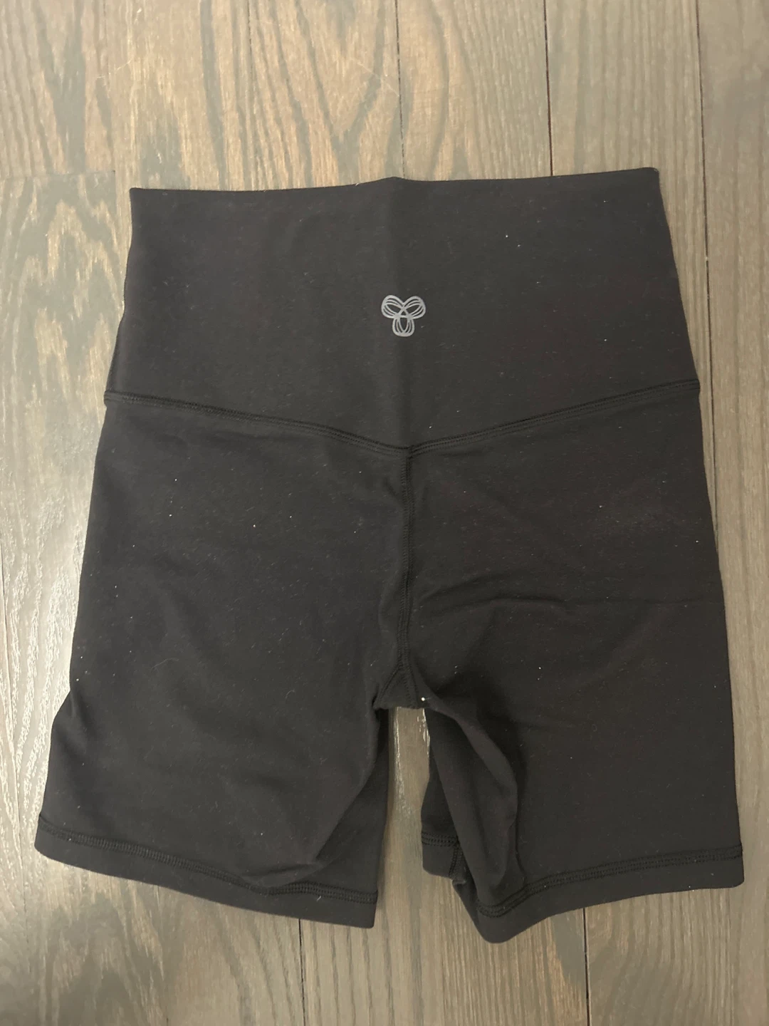TNA Black High-Waisted Biker Shorts Size S - photo 3