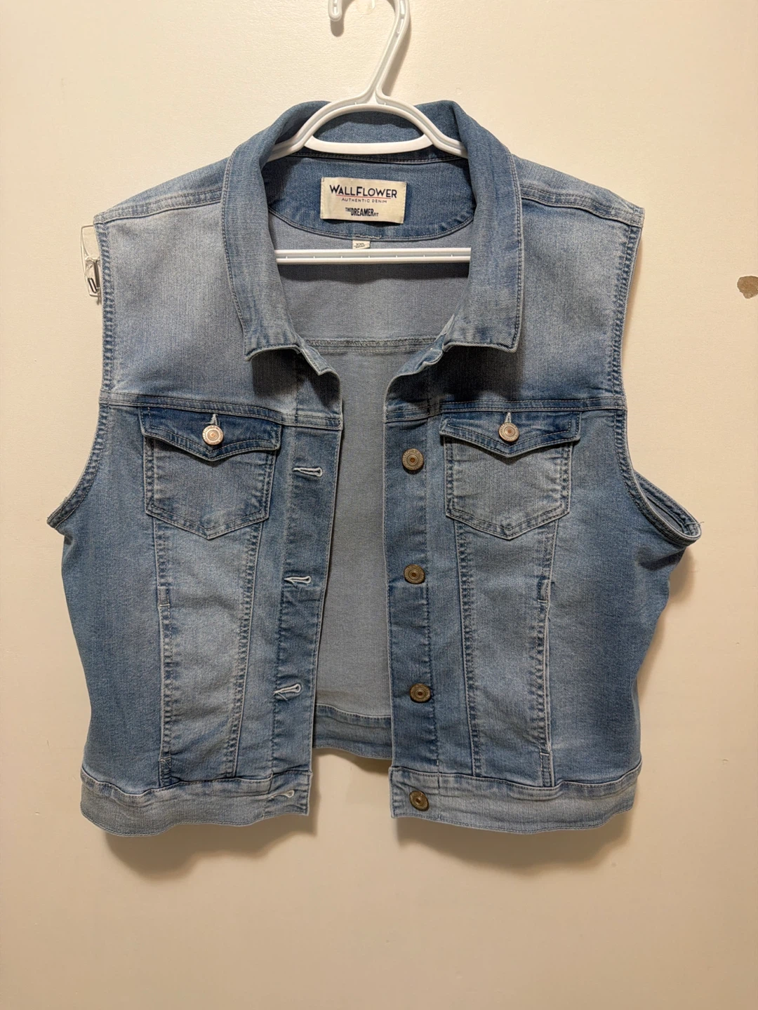 Wallflower The Dreamer Fit Denim Vest XXL