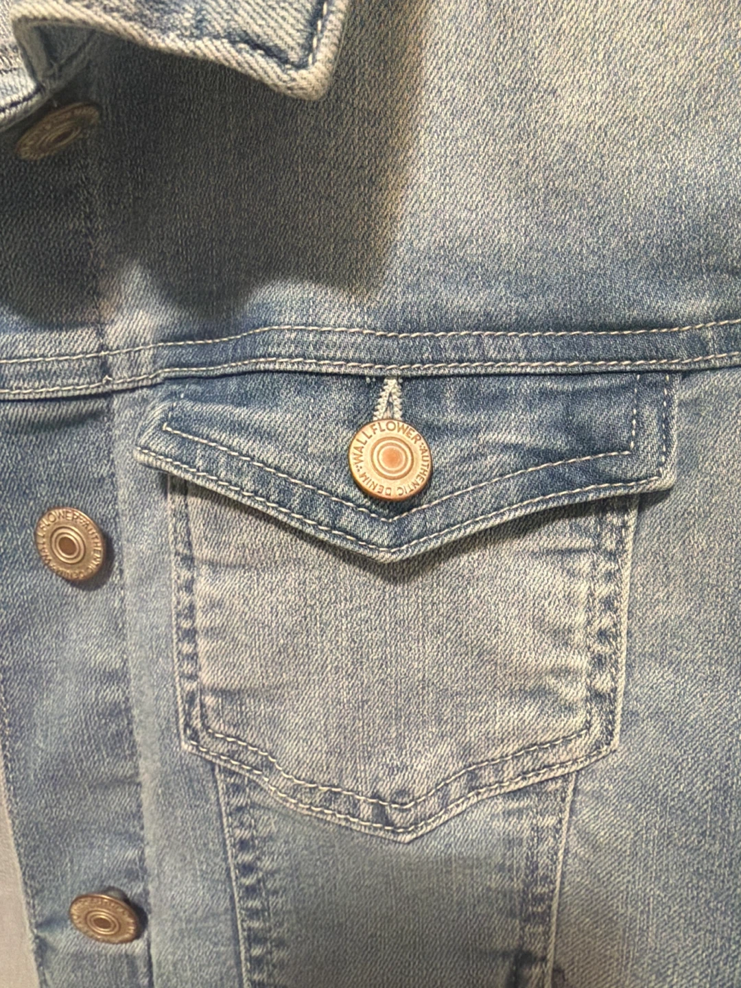 Wallflower The Dreamer Fit Denim Vest XXL - photo 5