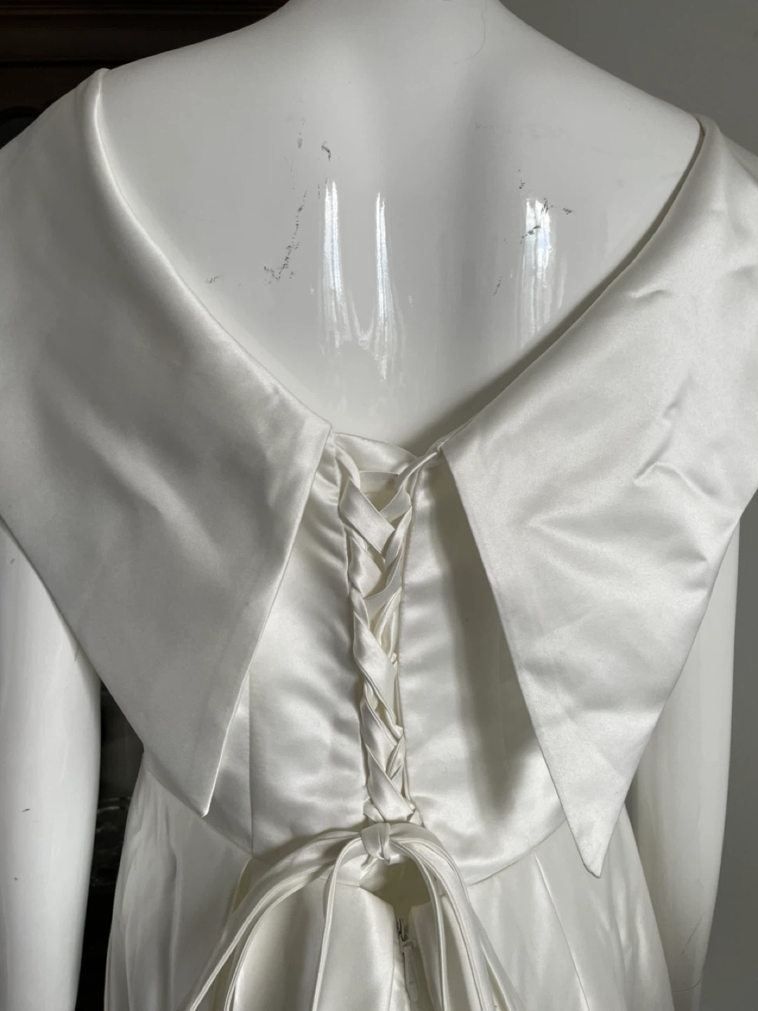 Off-the-shoulder Satin Formal Gown - photo 4