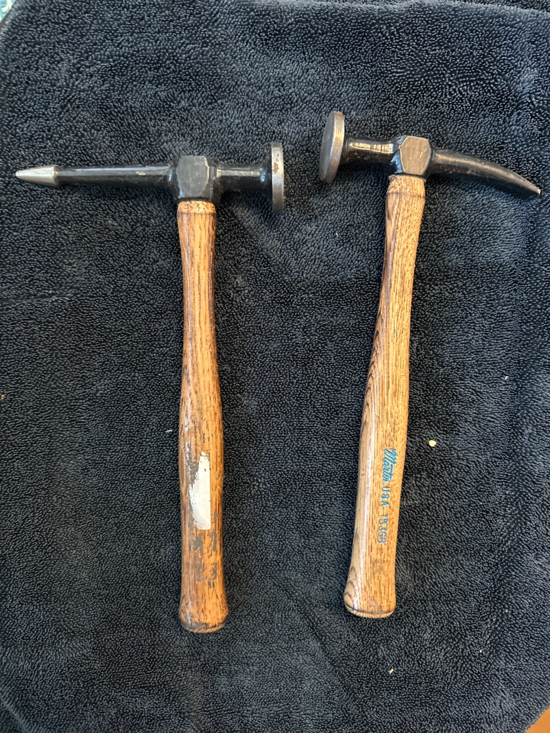 USED Set of 2 Martin Raising and Forming Hammers