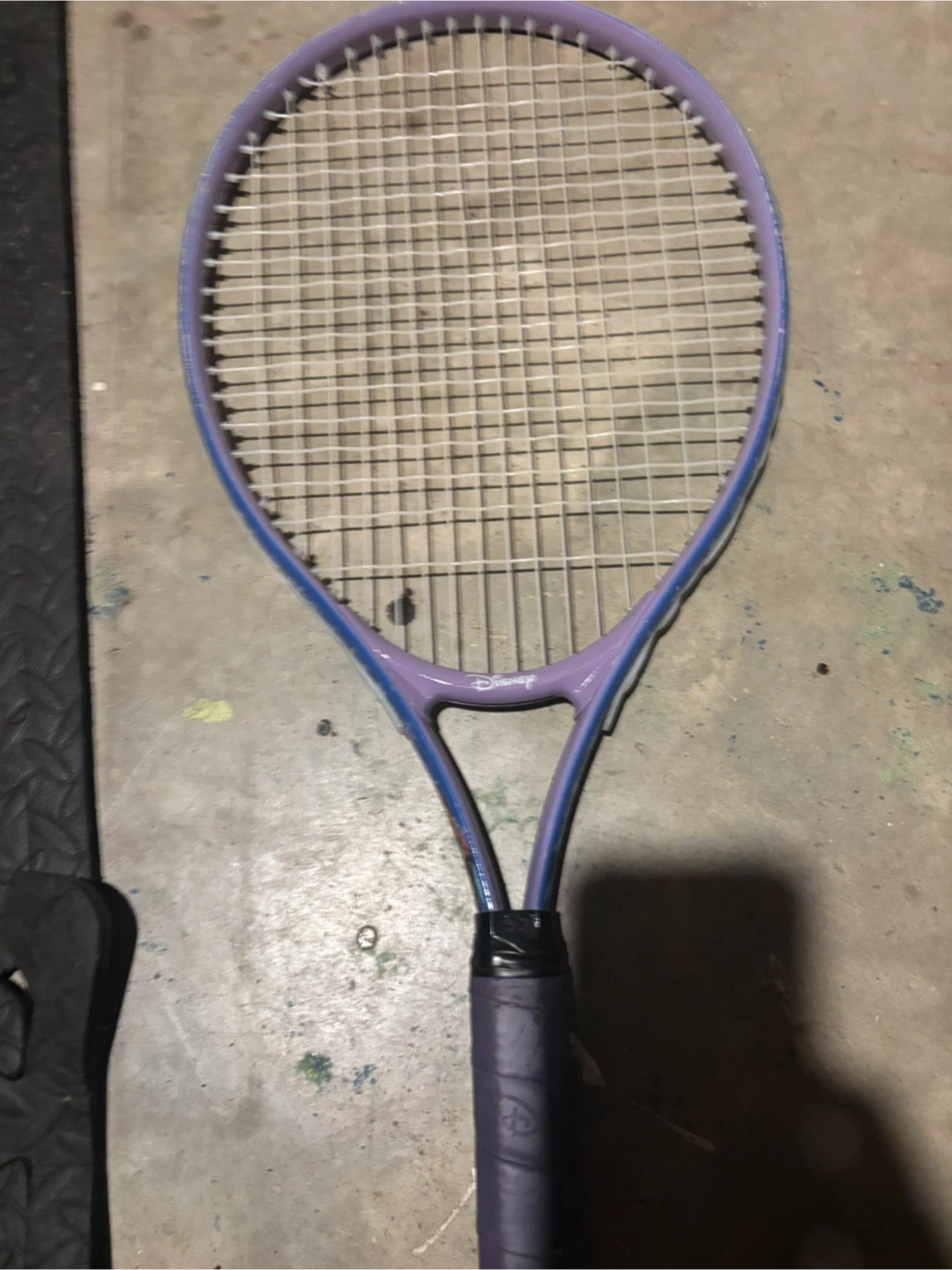 Disney Kids Tennis Racquet - Purple