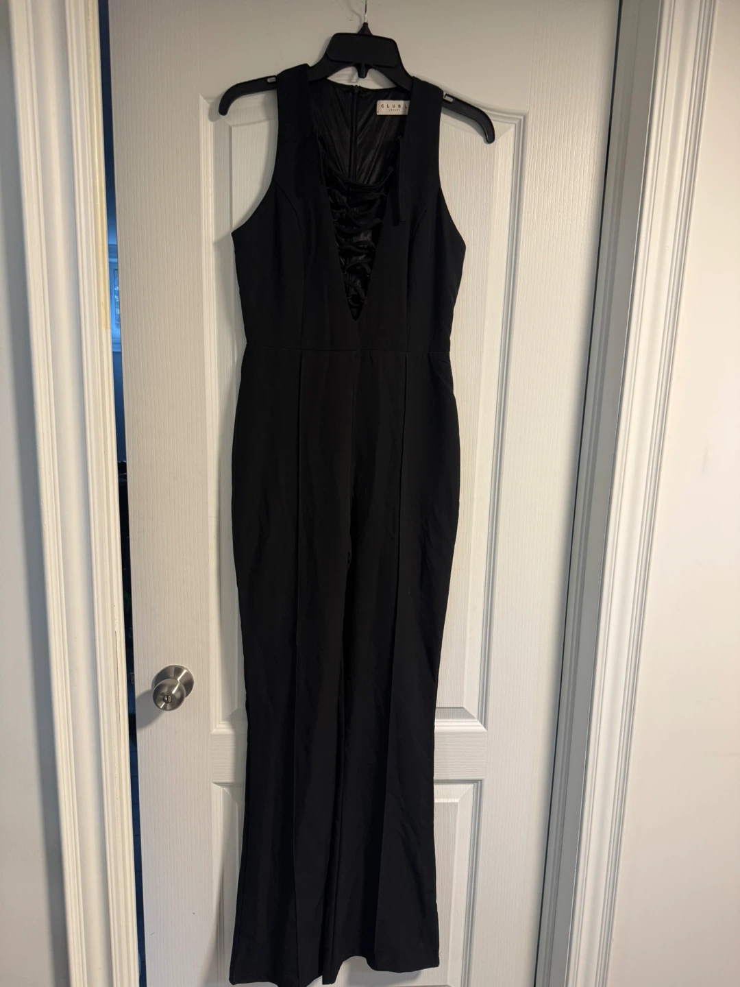 Club London Black Jumpsuit