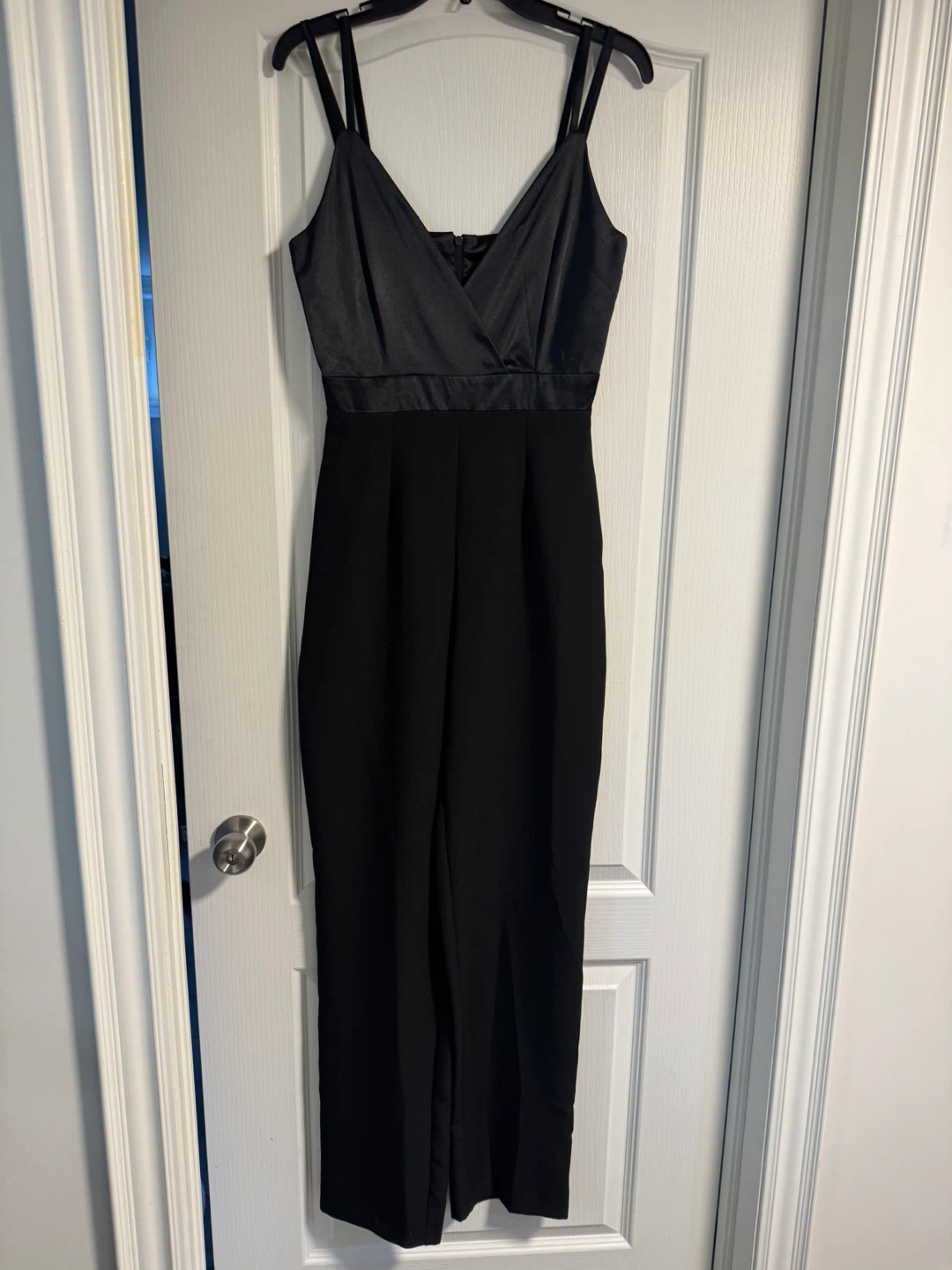 Vesper Black Jumpsuit Size UK8