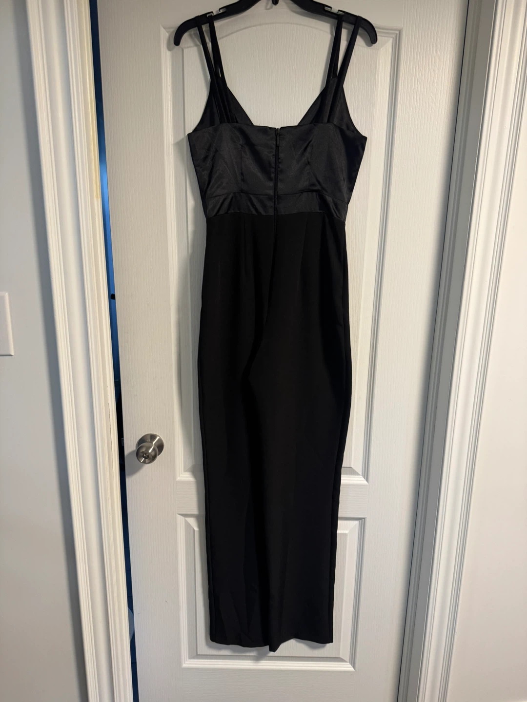 Vesper Black Jumpsuit Size UK8 - photo 2