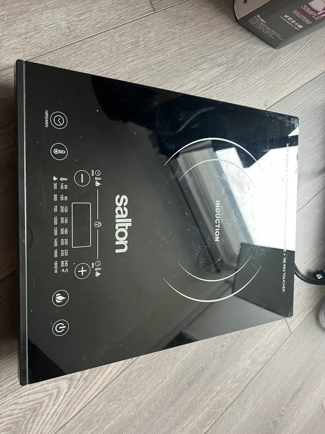 Salton Portable Induction Cooktop - photo 2
