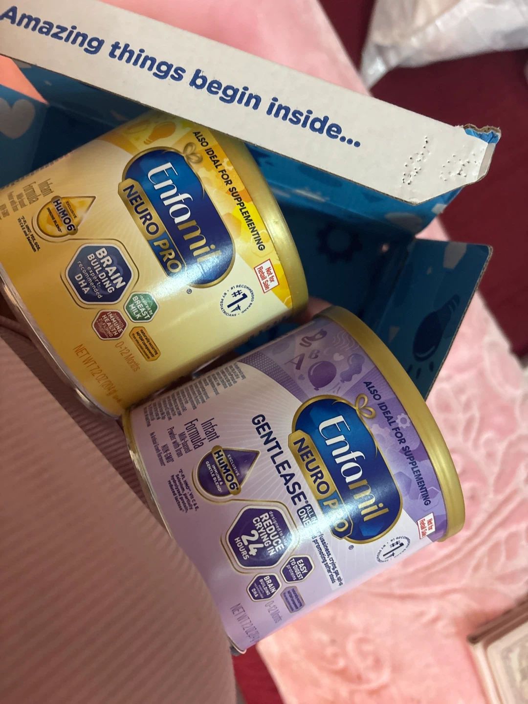 Enfamil NeuroPro Gentlease and NeuroPro Infant Formula