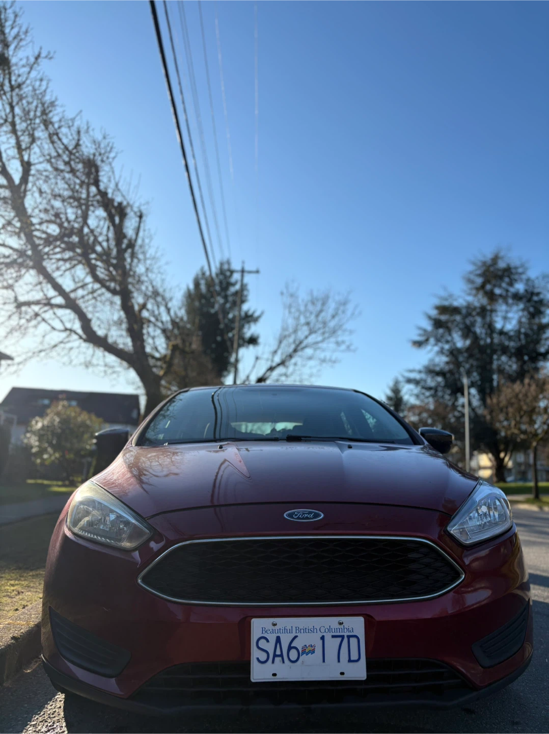 Red Ford Focus Sedan - photo 5