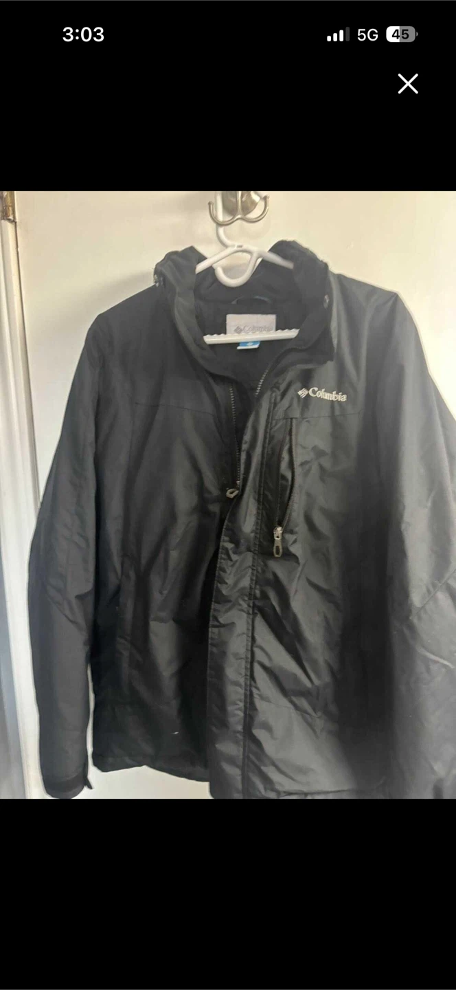 Columbia Black Winter Jacket
