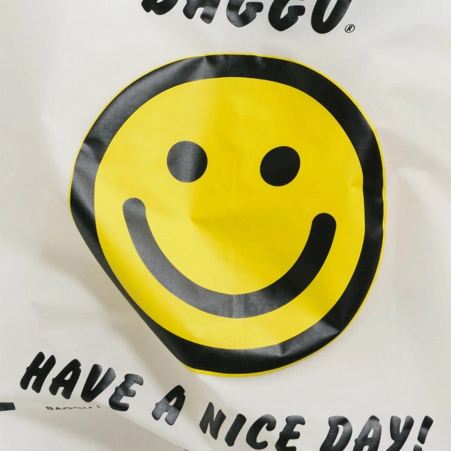 Brand new BAGGU Reusable Bag - Smiley Face - photo 3