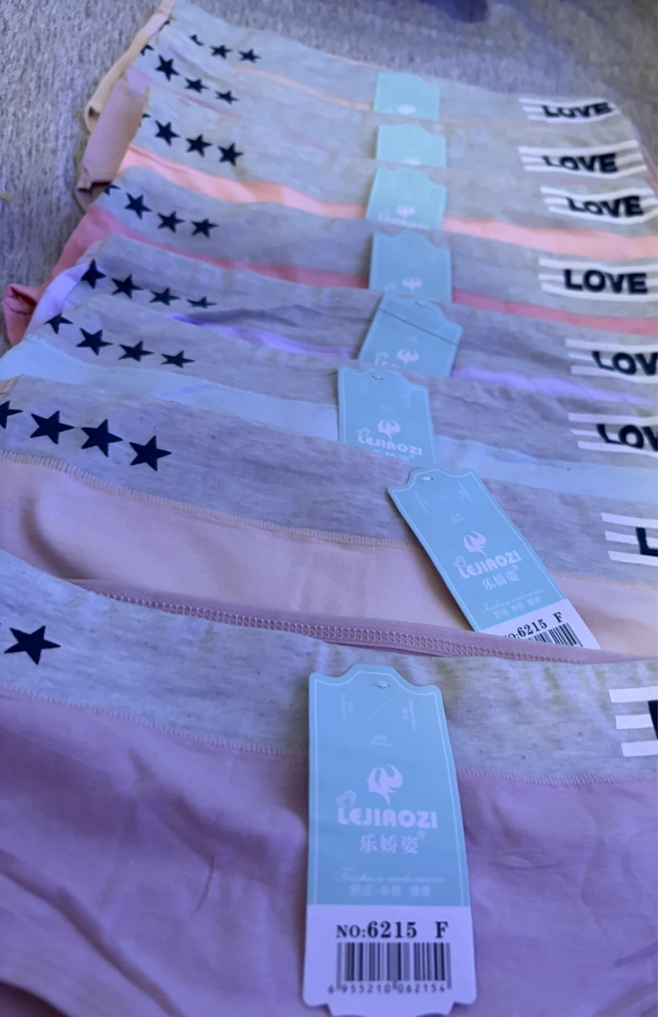 Lejiaozi Women's Cotton Underwear Pack - Assorted Colors/Styles