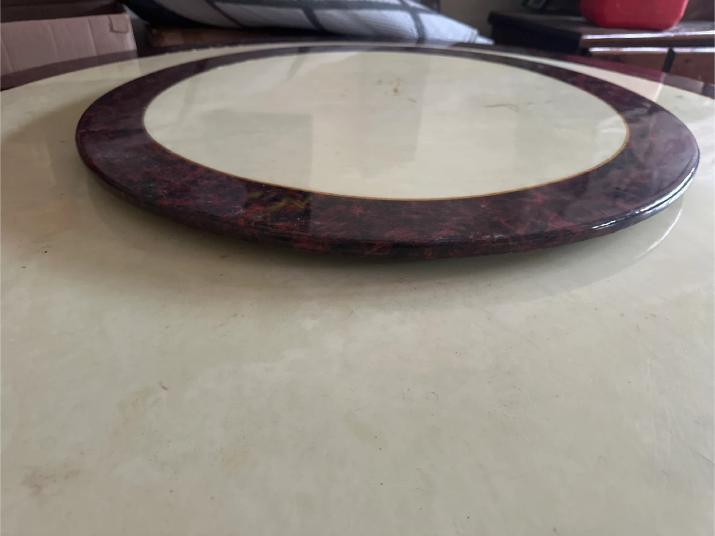 Round Dining Table with Lazy Susan - photo 3