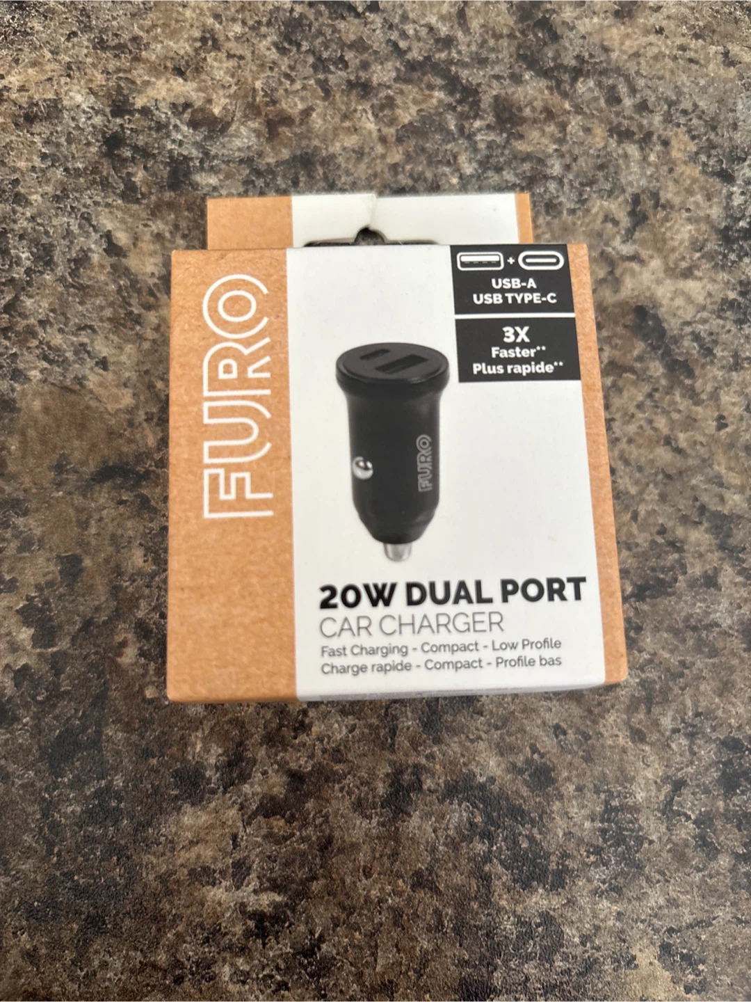 FURO 20W Dual Port Car Charger