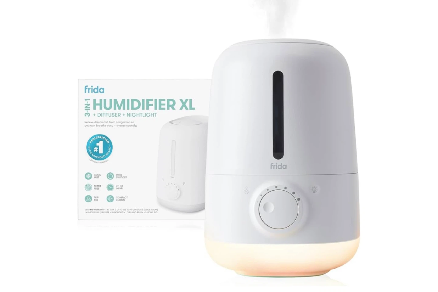 Frida 3-in-1 Humidifier XL + Diffuser + Nightlight