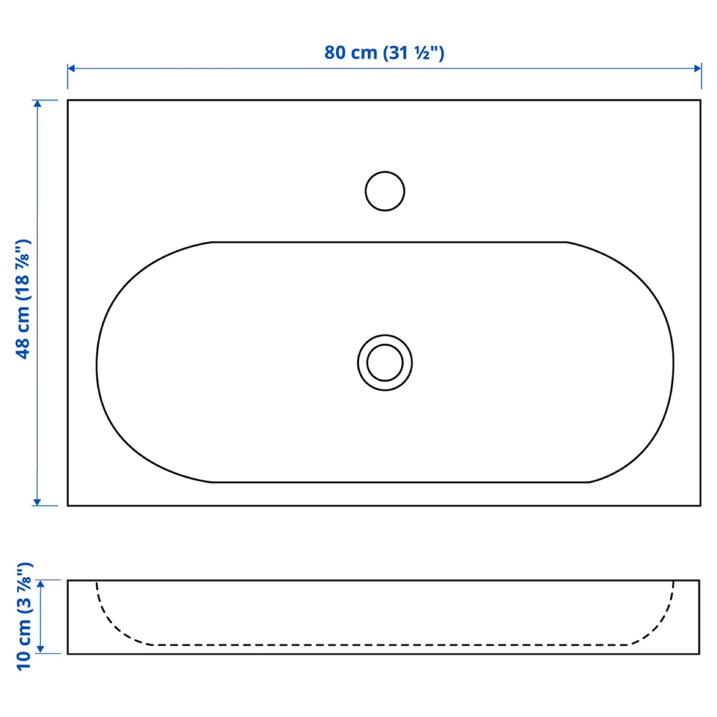 IKEA BRÅVIKEN Sink - photo 3