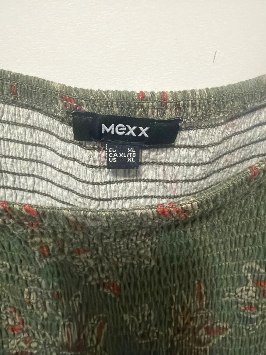 Mexx Smocked Floral Dress - XL