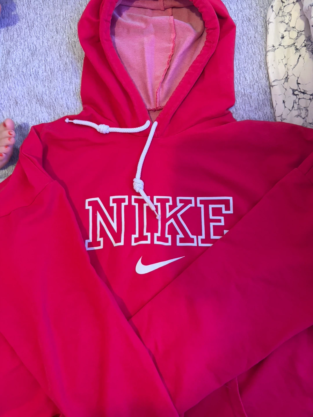 Nike Red Hoodie