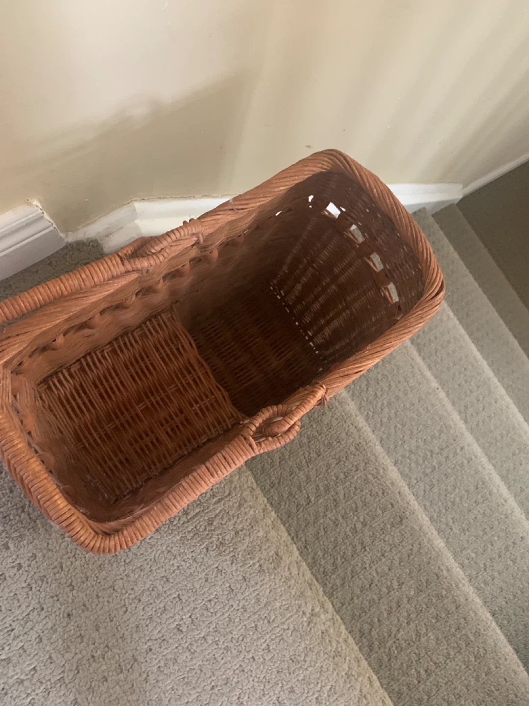 Wicker Basket for Stairs - photo 4