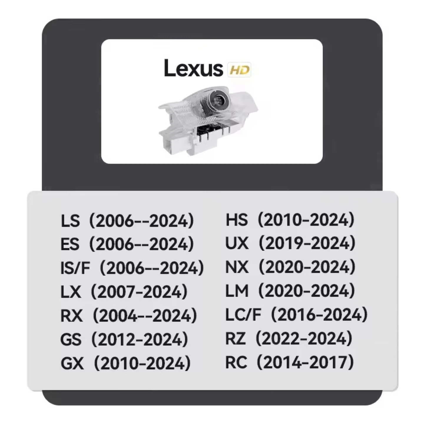 Lexus HD Projector Door Lights - photo 5